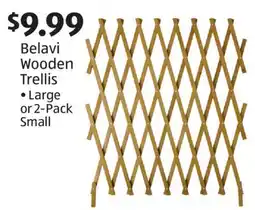 Aldi Belavi Wooden Trellis offer
