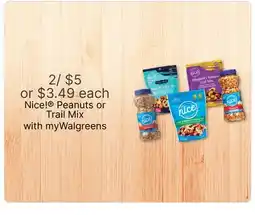Walgreens Nice! Peanuts or Trail Mix offer