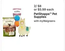 Walgreens PetShoppe Pet Supplies offer