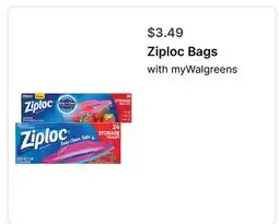 Walgreens Ziploc Bags offer