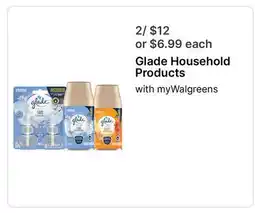 Walgreens Glade Household Products offer