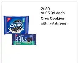Walgreens Oreo Cookies offer