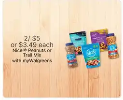 Walgreens Nice! Peanuts or Trail Mix offer