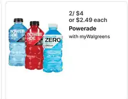 Walgreens Powerade offer