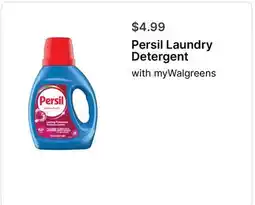 Walgreens Persil Laundry Detergent offer