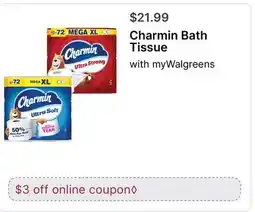 Walgreens Charmin Bath Tissue offer