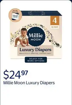 Walmart Millie Moon Luxury Diapers offer