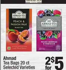 Super King Markets Ahmad Tea Bags offer