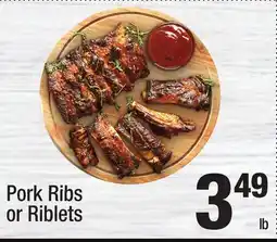 Super King Markets Pork Ribs or Riblets offer