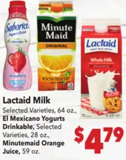 Vallarta Supermarkets Lactaid Milk offer