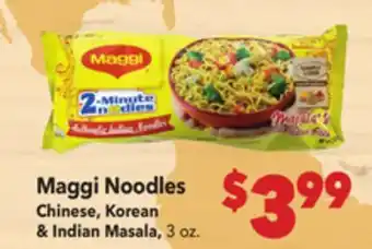 Vallarta Supermarkets Maggi Noodles offer