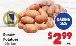 Vallarta Supermarkets Russet Potatoes offer