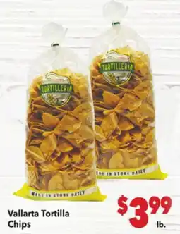 Vallarta Supermarkets Vallarta Tortilla Chips offer