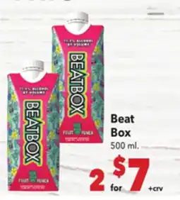 Vallarta Supermarkets Beat Box offer
