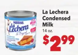 Vallarta Supermarkets La Lechera Condensed Milk offer