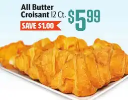 Vallarta Supermarkets All Butter Croisant offer