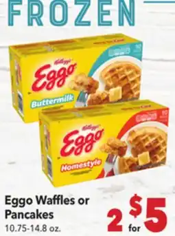 Vallarta Supermarkets Eggo Waffles or Pancakes offer