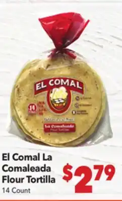 Vallarta Supermarkets El Comal La Comaleada Flour Tortilla offer