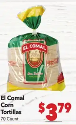 Vallarta Supermarkets El Comal Corn Tortillas offer
