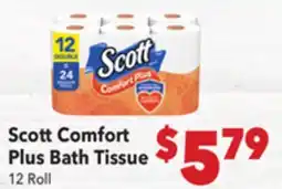 Vallarta Supermarkets Scott Comfort Plus Bath Tissue offer