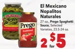Vallarta Supermarkets El Mexicano Nopalitos Naturales offer