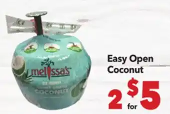 Vallarta Supermarkets Easy Open Coconut offer