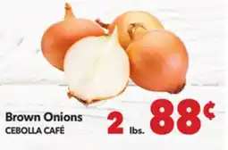 Vallarta Supermarkets Brown Onions / CEBOLLA CAFÉ offer
