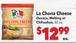 Vallarta Supermarkets La Chona Cheese offer