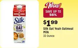 Grocery Outlet Oat Yeah Oatmeal Milk offer