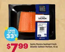 Grocery Outlet Santa Monica Seafood Fresh Atlantic Salmon Portion offer