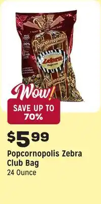 Grocery Outlet Zebra Club Bag offer