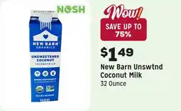 Grocery Outlet Barn Unswtnd Coconut Milk offer