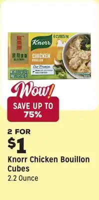 Grocery Outlet Chicken Bouillon Cubes offer