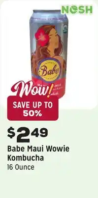 Grocery Outlet Maui Wowie Kombucha offer