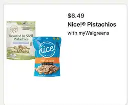 Walgreens Nice! Pistachios offer