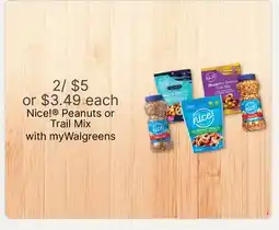 Walgreens Nice! Peanuts or Trail Mix offer
