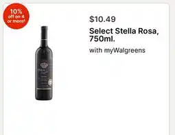 Walgreens Select Stella Rosa, 750ml offer