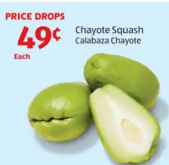 Aldi Chayote Squash offer