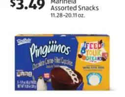 Aldi Marinela Assorted Snacks offer