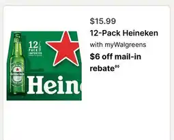 Walgreens 12-Pack Heineken offer