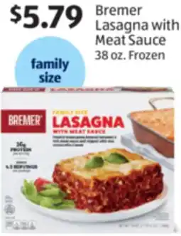 Aldi Bremer Lasagna with Meat Sauce offer