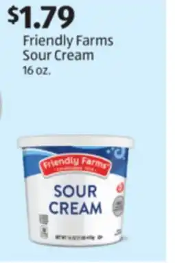 Aldi Friendly Farms Sour Cream offer