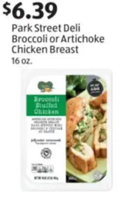 Aldi Park Street Deli Broccoli or Artichoke Chicken Breast offer