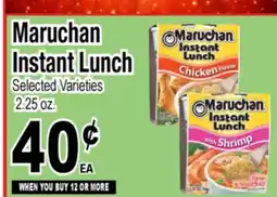 Superior Grocers Maruchan Instant Lunch offer
