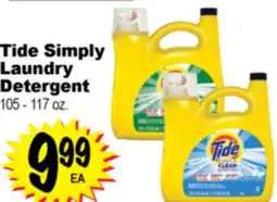 Superior Grocers Tide Simply Laundry Detergent offer