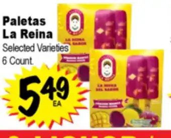 Superior Grocers Paletas La Reina offer