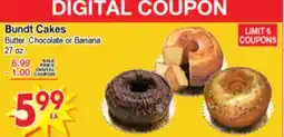 Superior Grocers Bundt Cakes offer