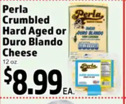 Superior Grocers Perla Crumbled Hard Aged or Duro Blando Cheese offer