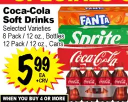 Superior Grocers Coca-Cola Soft Drinks offer