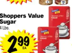 Superior Grocers Shoppers Value Sugar offer